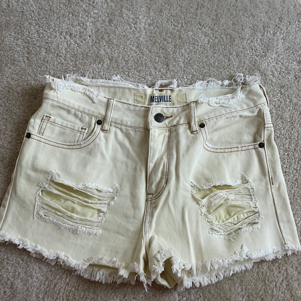 Melville Distressed Shorts